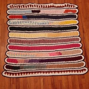 Vintage Handmade Throw Blanket